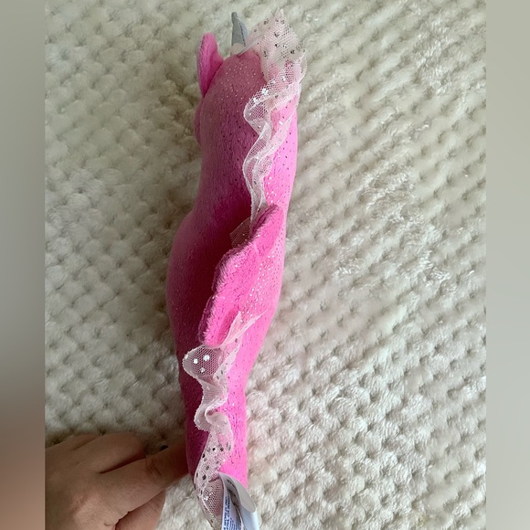 Aurora World Plush Pink Seahorse Stuffed Animal Toy - Picture 4 of 9